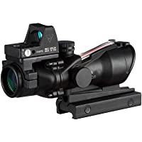 NBALL-TT Visores trazador Unidad ACOG-Alcance RMR Combo 4X32 ACOG retículo Verde Fibra óptica iluminada con Top RMR